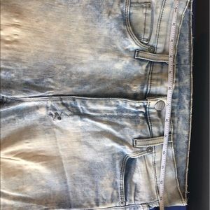 Ksubi acid wash high rise jeans